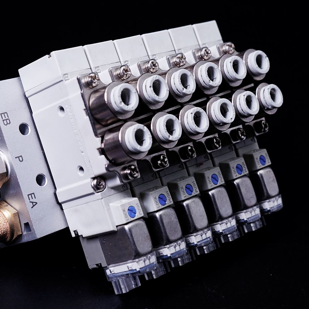 Pemasangan katup solenoid pneumatik seri SY3000 SY5000 SY7000 SY9000